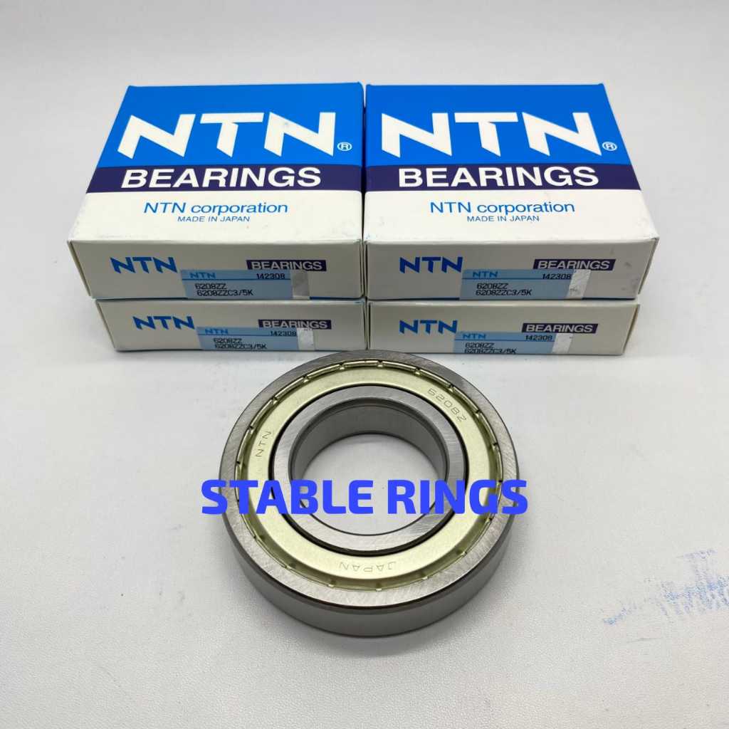 BEARING 6208 ZZ NTN IRON CAP DIMENSIONS 40X80X18MM 6208ZZ NTN