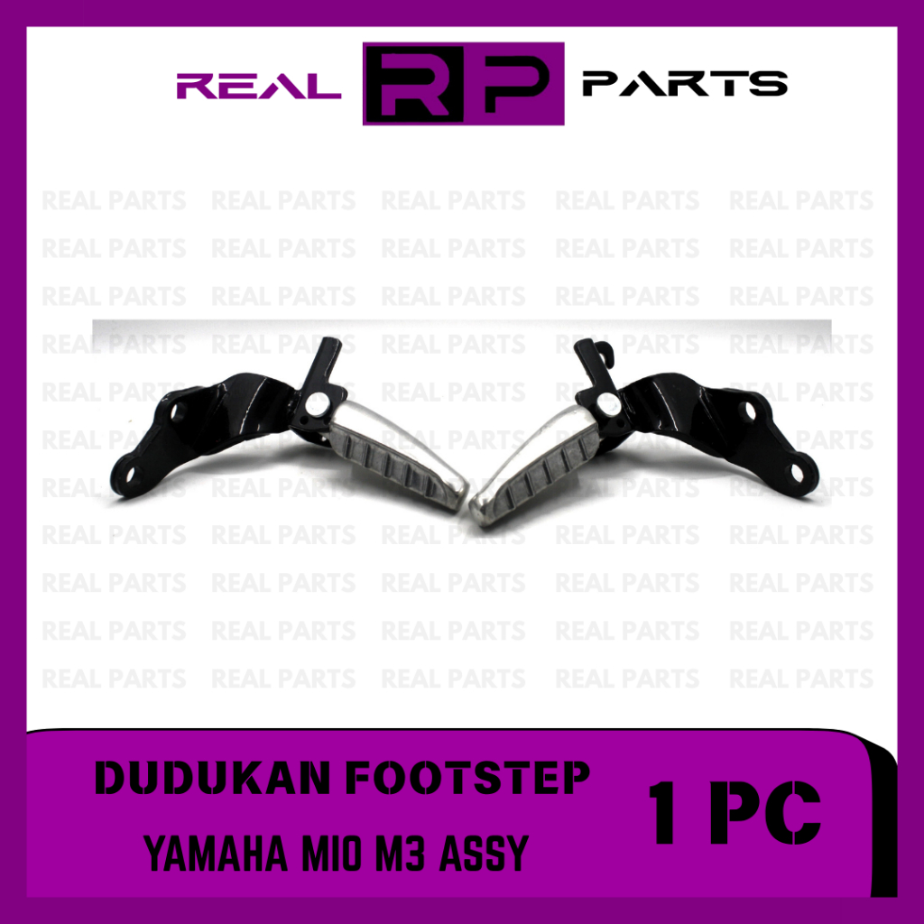 REAL-PARTS/FOOTSTEP-REAR-FOOT/STEP/SETEP/INJECTION/STEP/MOTORCYCLE/YAMAHA/MIO-M3-ASSY/1-SET/GRADE-OR
