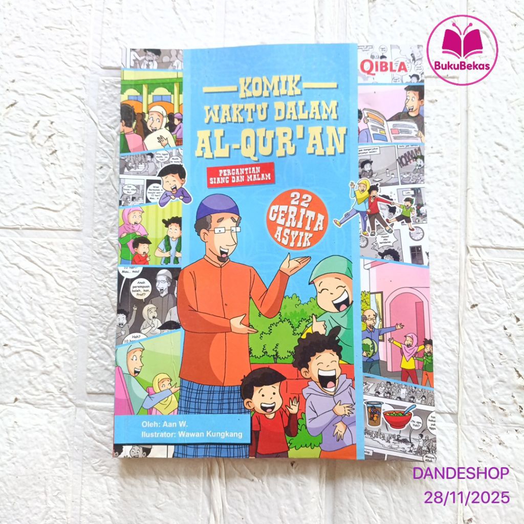 (minus) Time Comics in the Quran - 22 Fun Stories - Preloved Used Muslim Childrens Comics