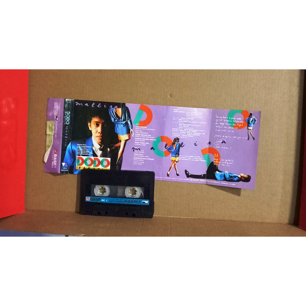 DODO ZAKARIA - MALLISA - เทปคาสเซ็ท