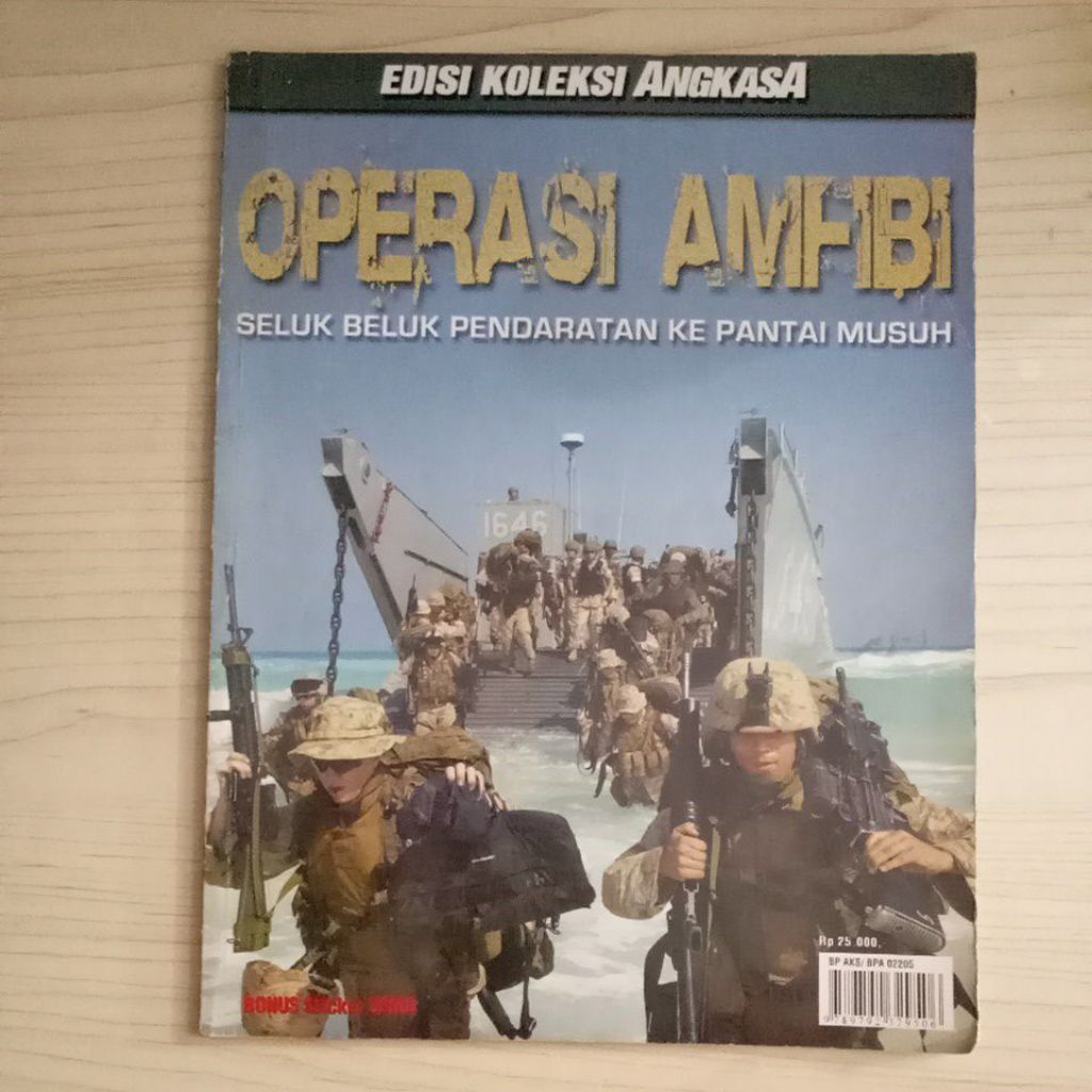 MAGAZINE EDITION ANGKASA COLLECTION XXVIII AMFIBI SURGERY SELUK HAMPATION TO BEACH