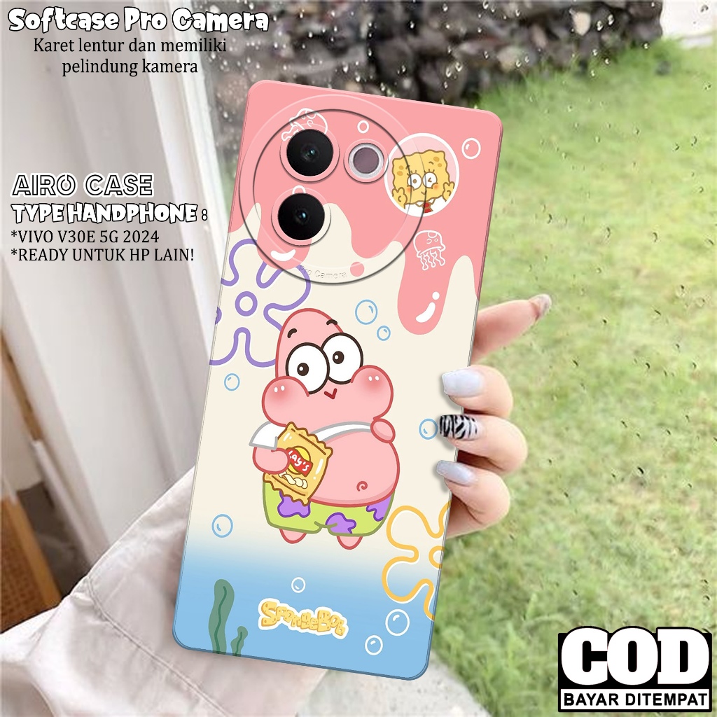 HP เคส VIVO V30E 2024 ล่าสุด - เคส VIVO V30E 2024 Softcase - เคสการ์ตูนแฟชั่น - เคส VIVO V30E 2024 -