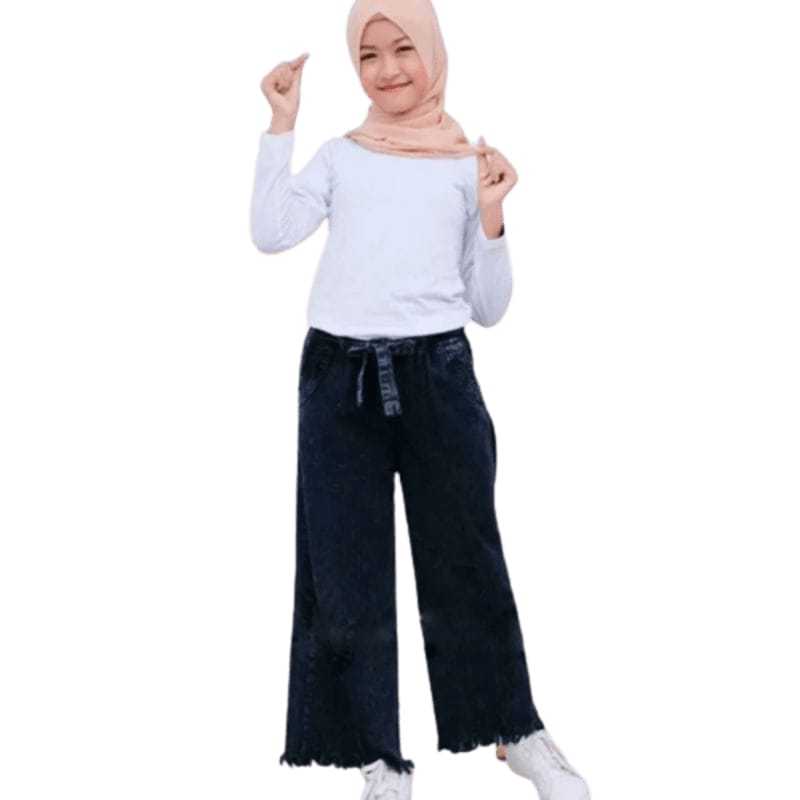 (WAREHOUSE CLEARANCE) NEWEST CHILDRENS CULOT PANTS/RAWIS CULOT PANTS FOR CHILDREN AGED 6-15 YEARS JE