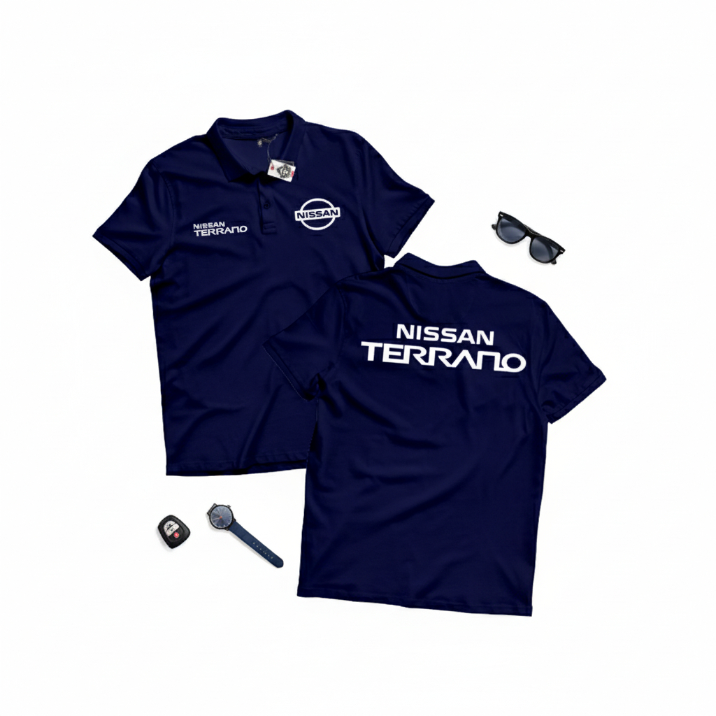 KARIMAKE เสื้อโปโล Nissan Terrano พรีเมี่ยมคุณภาพสูง SUV Jeep ยานยนต์เสื้อคอปก