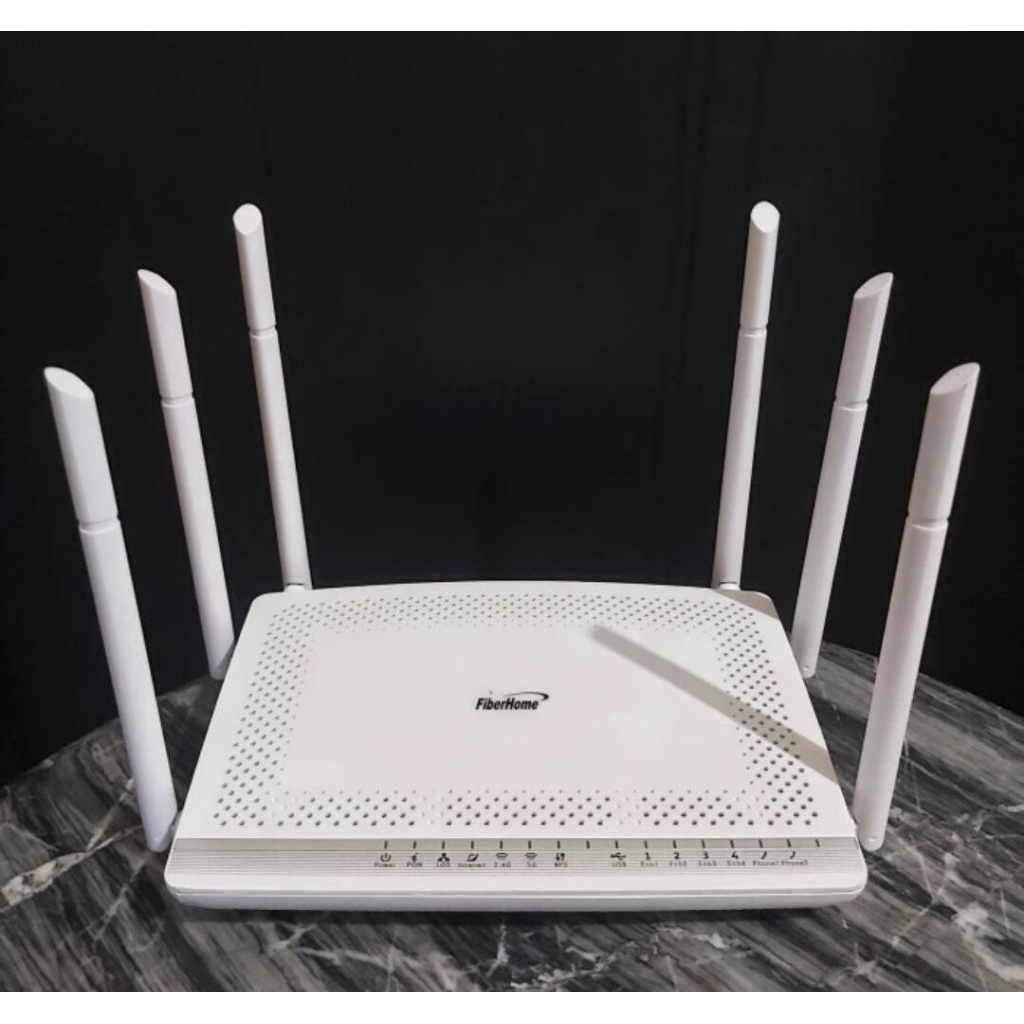 GPON ONT FIBER HOME FREMIUM HG-6245N+อะแดปเตอร์