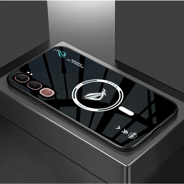 HP Glossy Glass Softcase สําหรับ VIVO Y21d - เคสโทรศัพท์ Vivo - เคส VIVO Y21d (GM 096)