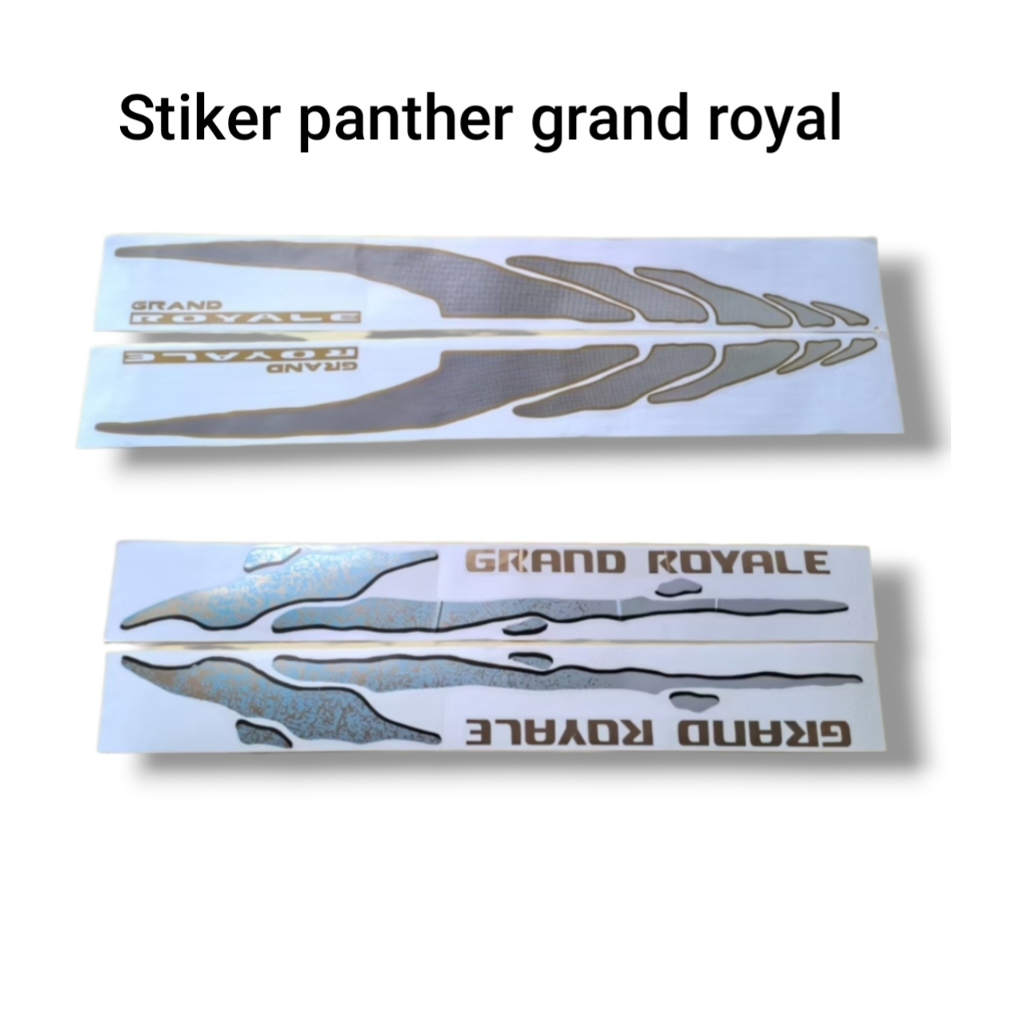 Panther Grand royal body List Sticker / isuzu Panther Grand royal Panther Sticker