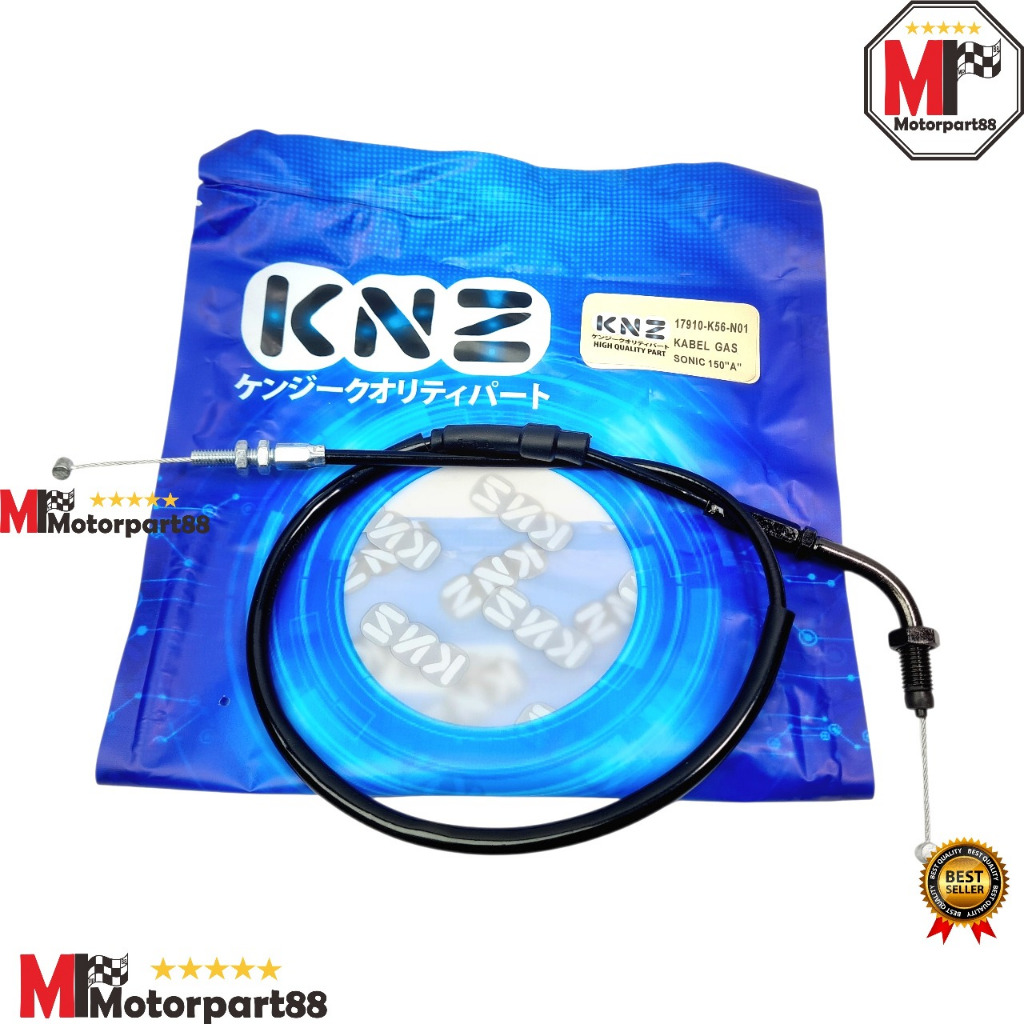 KNZ SONIC 150 RA TOP B BOTTOM สายแก๊ส KNZ