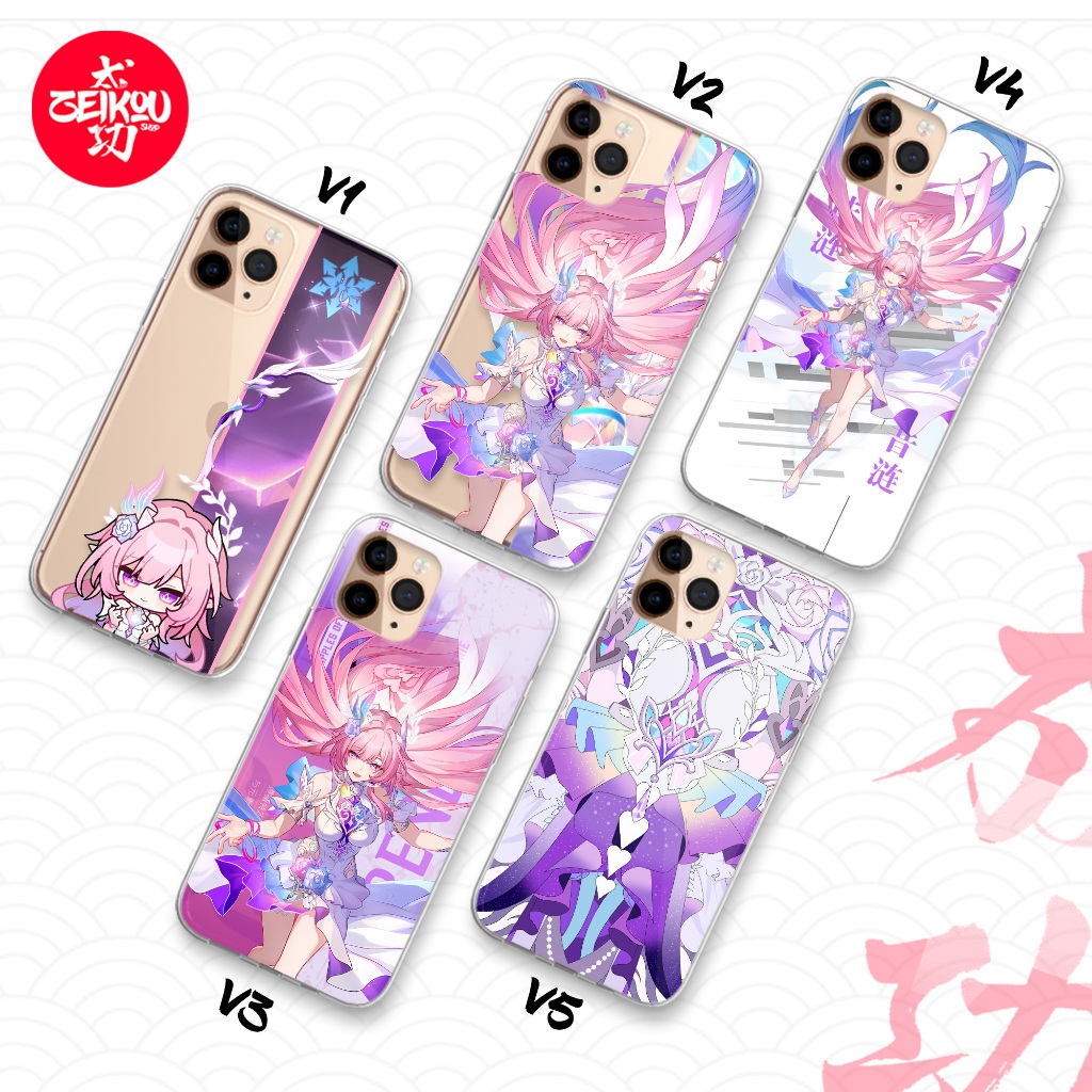 HP Premium Case Honkai Star Rail - Cyrene (Elysia) Collection สําหรับโทรศัพท์มือถือทุกประเภท