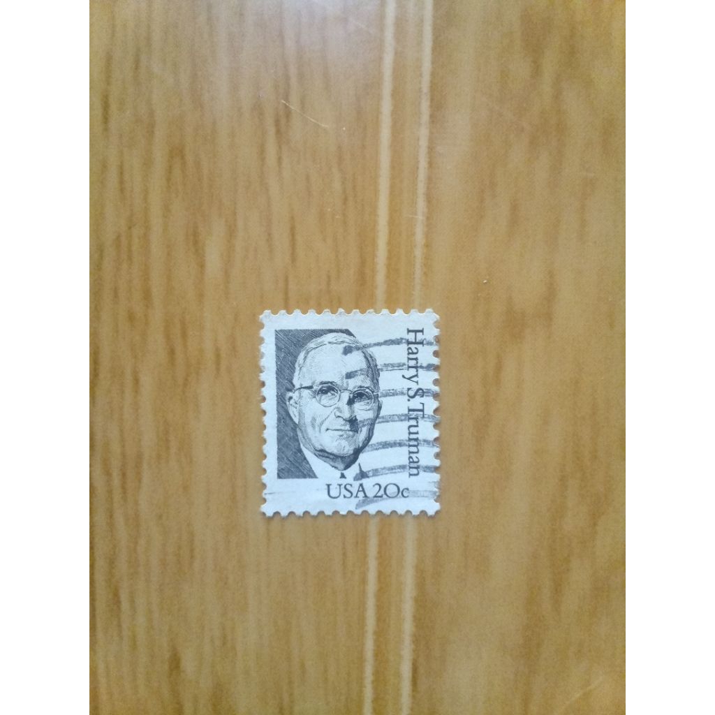 แสตมป์วินเทจ 20 cent usa edition harry s truman