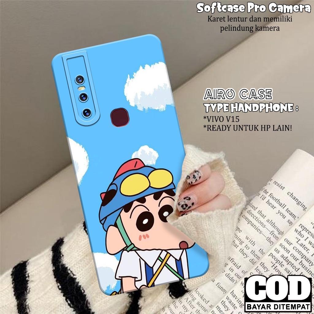 เคส HP ล่าสุด VIVO V15 - เคส VIVO V15 Softcase - เคสแฟชั่นการ์ตูน - เคส VIVO V15 - เคส Pro Camera So