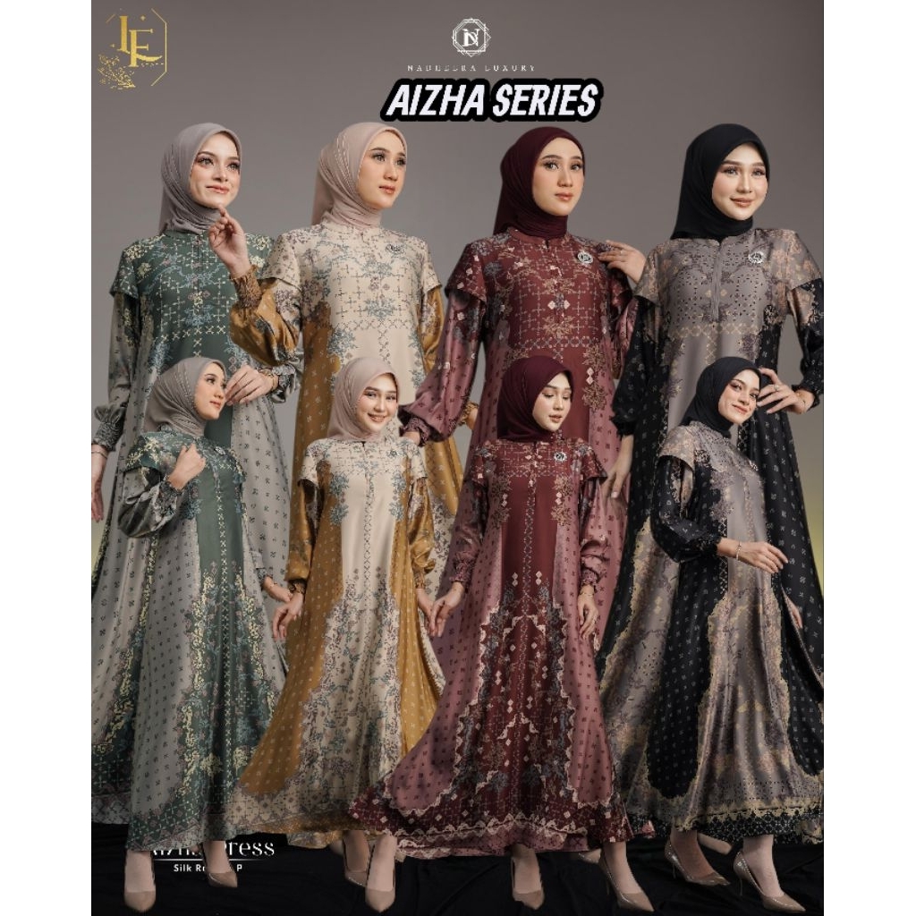 AIZHA SERIES MIDI & DRESS BY NADHEERA LUXURY // LUXURY DRESS // WEDDING DRESS // EID DRESS 2026