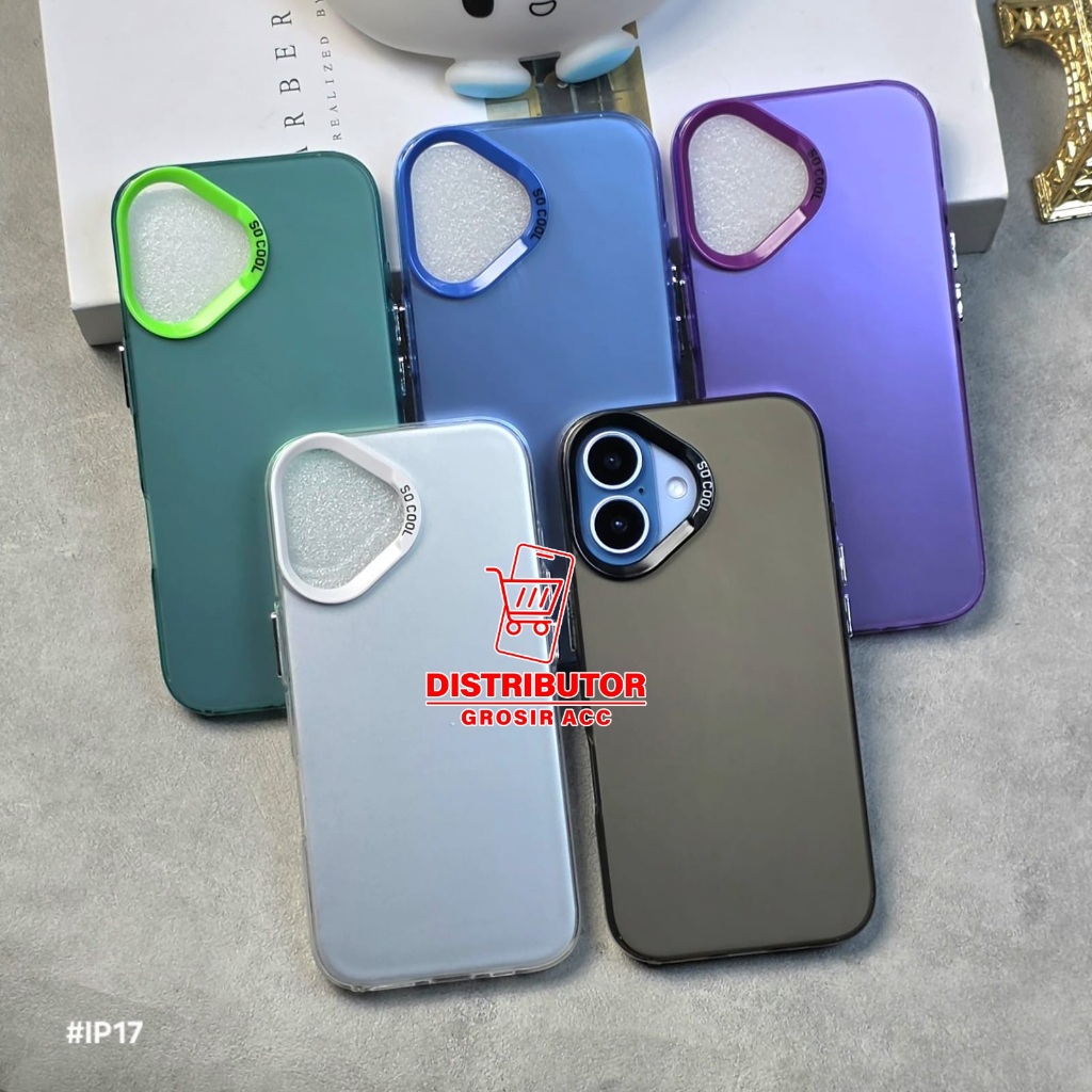 IPHONE 17 IPHONE 17 AIR CASE IMD HYBRID PLATE HOLOGRAM CASE SOCOOL IPHONE 17 IPHONE 17 AIR SC-1