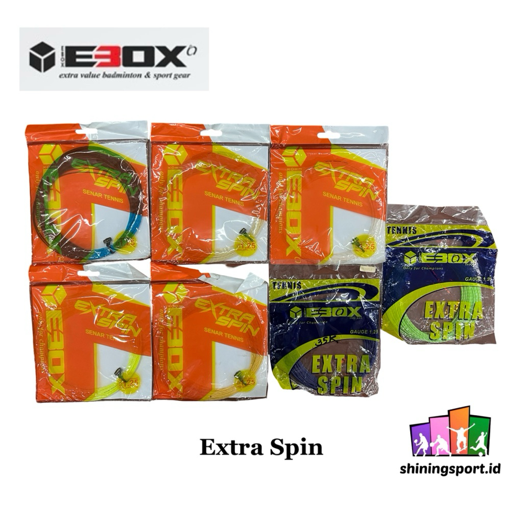 สายเทนนิส Ebox Extra Spin