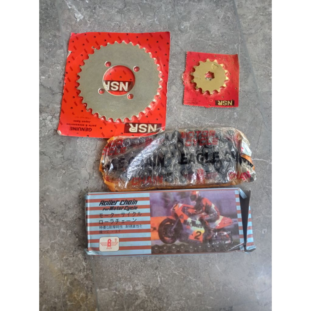 ชุดเกียร์หน้าหลัง 420-34_14T suzuki fr70 FR70 fr80 FR80