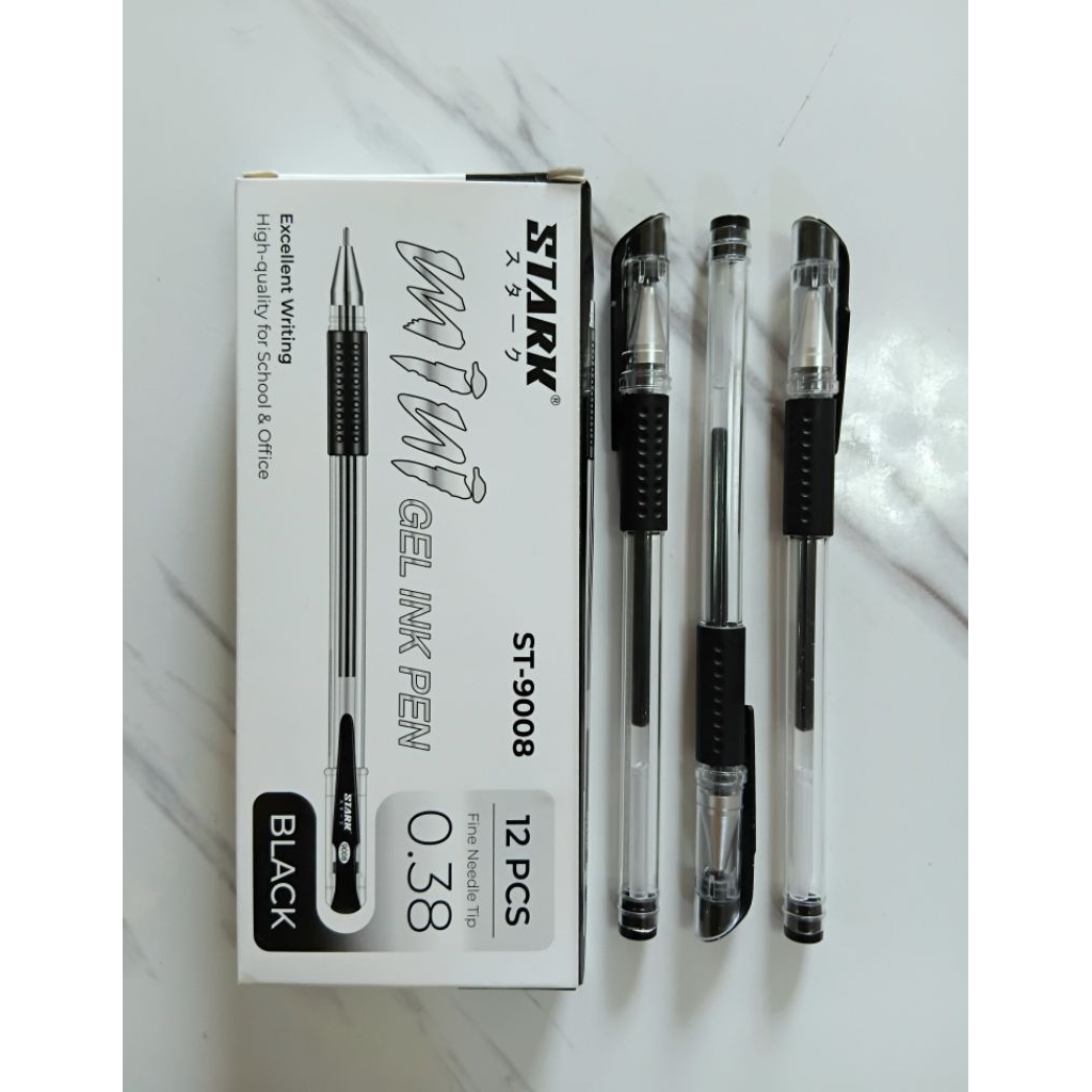 (DOZEN) STARK MINI BLACK PEN ST-9008 (MIN.ORDER 3 DOZEN)