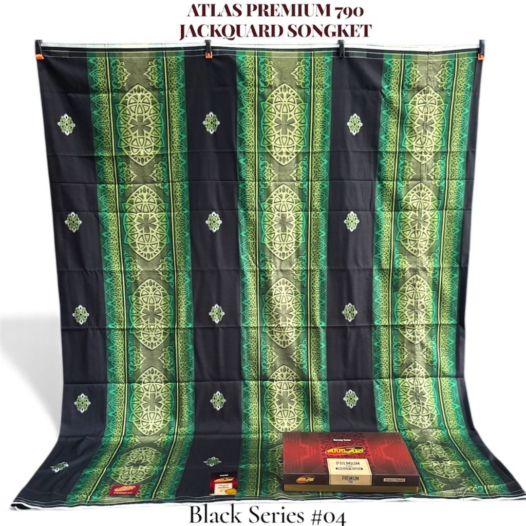 ATLAS ATLAS Premium 790 Jacquard Songket Sarong หนาและสะดวกสบาย