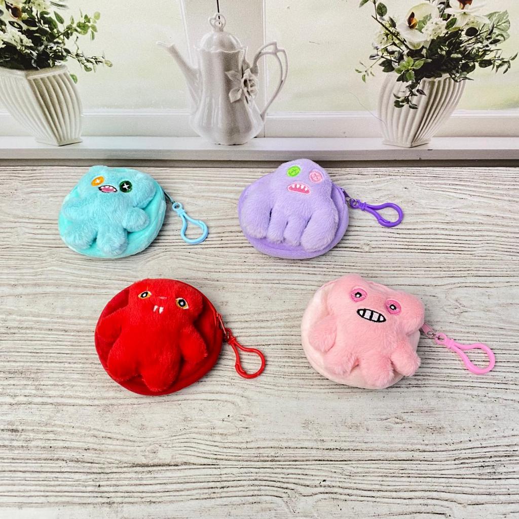 FUGGLER 3D DOLL CLOTH COIN POUCH KP-2125 FUGGLER 3D DOLL COIN POUCH WALLET CUTE COIN POUCH
