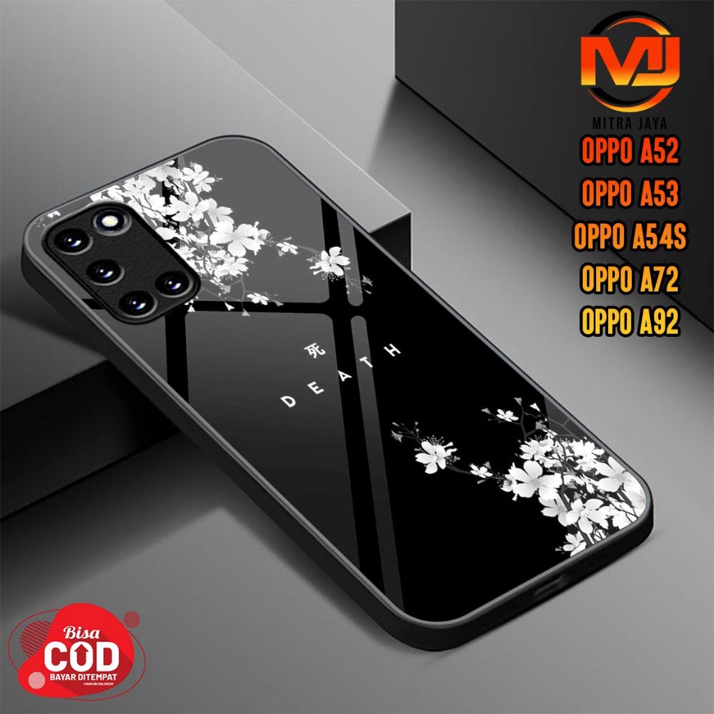 OPPO A52 / A53 / A54S / A72 / A92 Case - Mitra Jaya - Fashion Case Death Life Casing Hp Case Softcas