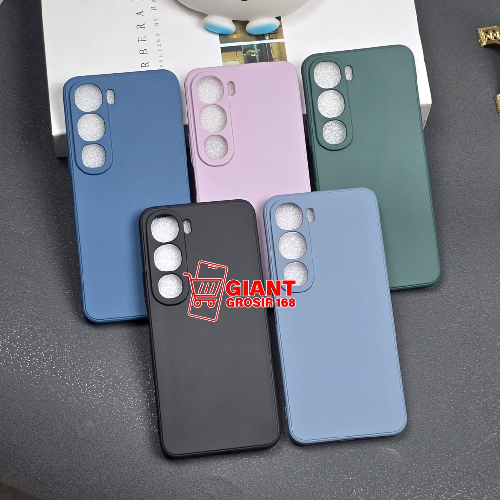 VIVO Y21D CASE MACAROON SQUARE LIQUID CASE VIVO Y21D