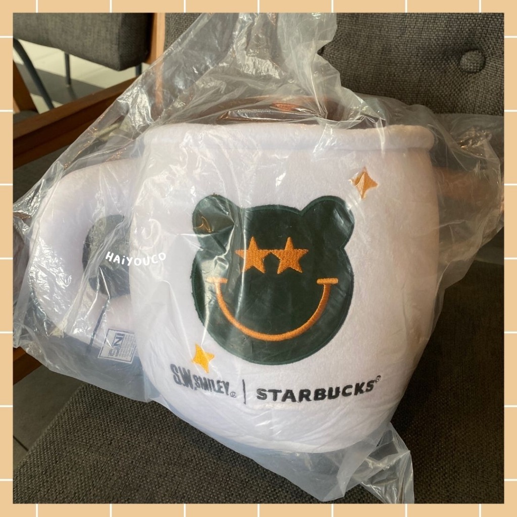 หมอนแก้ว Starbucks Smiley 2025 / หมอนแก้ว Starbucks Smiley