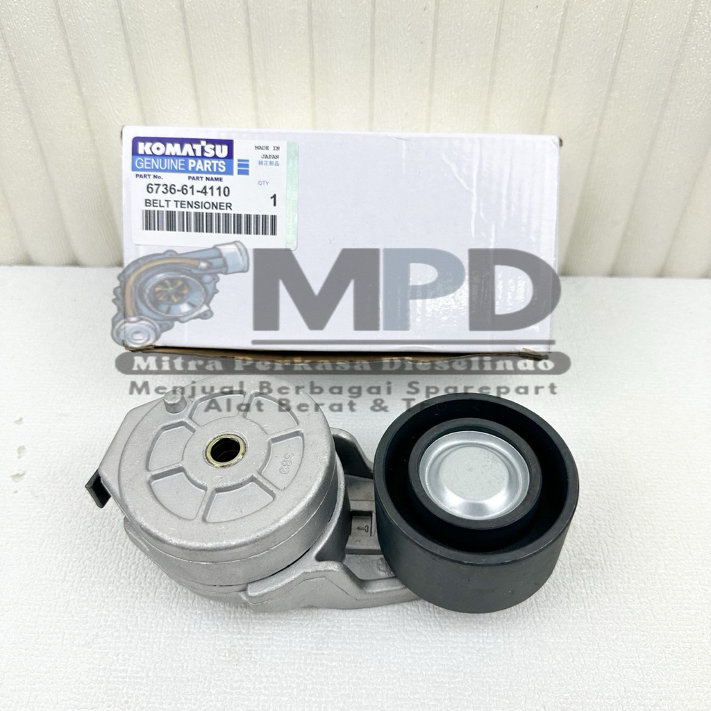 Komatsu PC200-7 PC200 7 6D102 4D102 6736-61-4110 Tensioner Belt