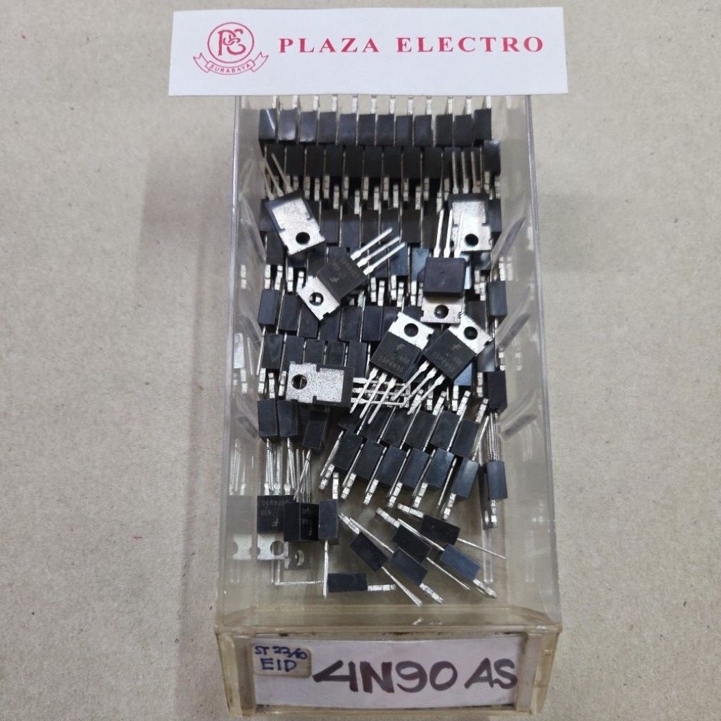MOSFET FQPF 4N90 C ต้นฉบับ IC ทรานซิสเตอร์ FQPF4N90AS 4N 90 คุณภาพดี