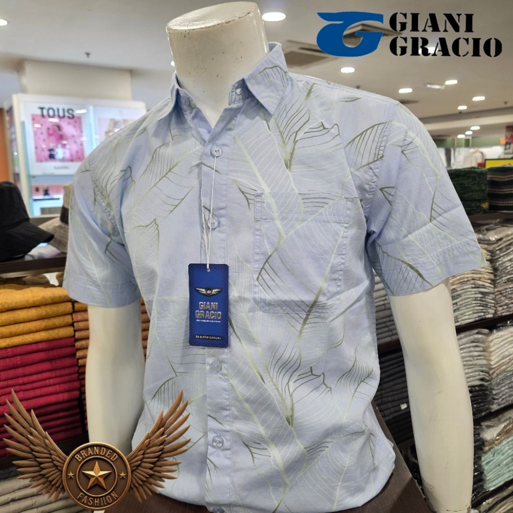 KEMEJA GIANI GRACIO SHORT SLEEVE SHIRT G71805 013 02