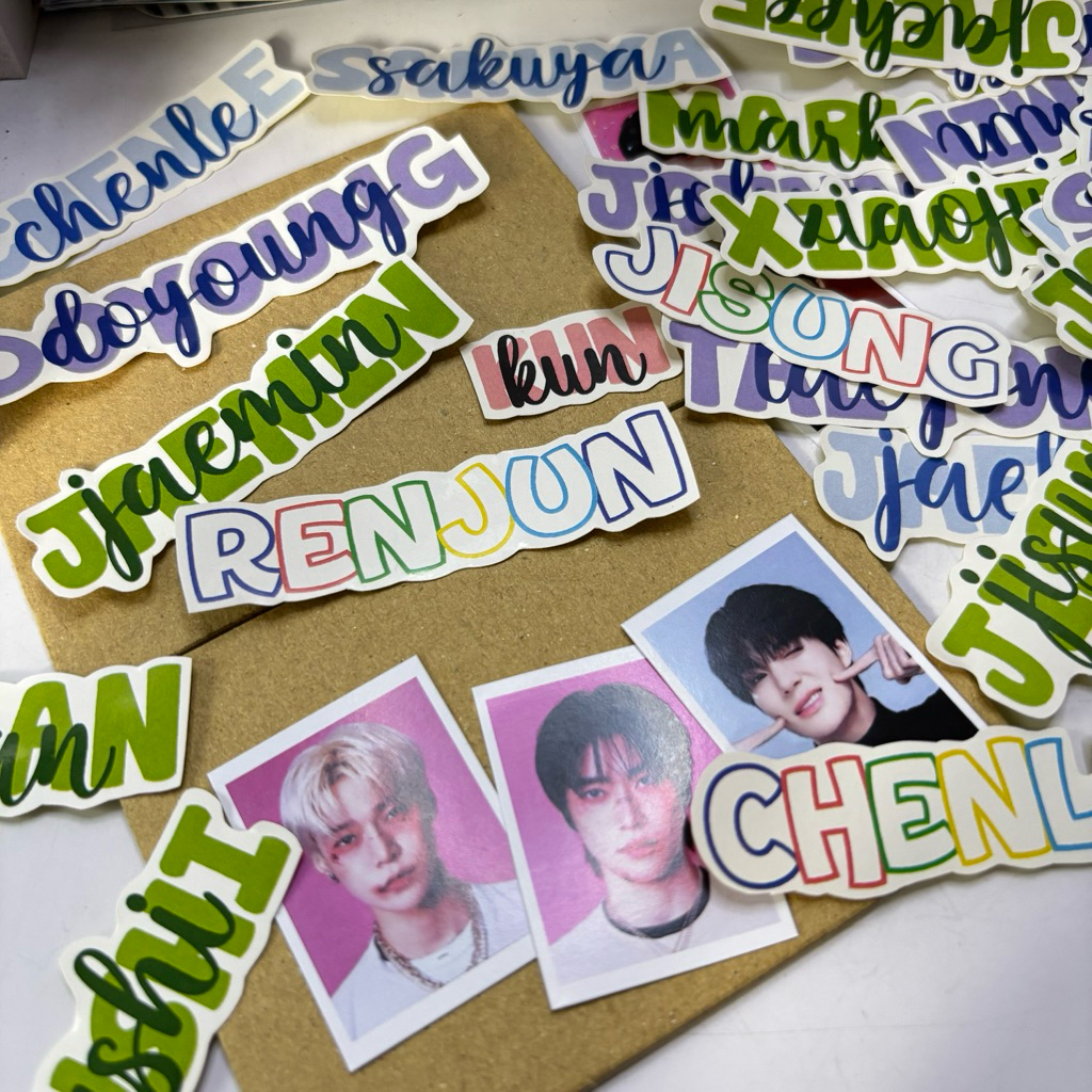 สติ๊กเกอร์ NCT PHOTO และ ID