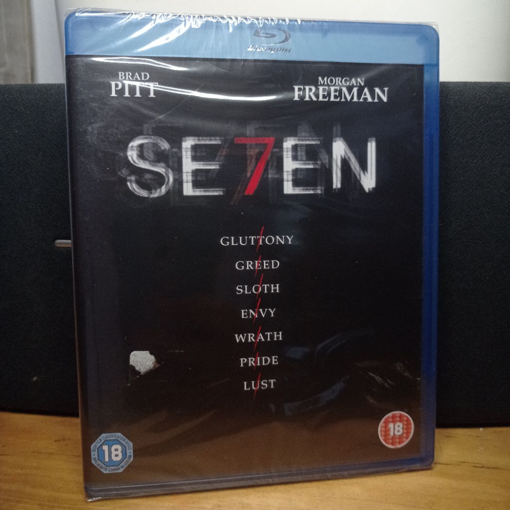 Bluray blu-ray bd original Seven Se7en Brad Pitt