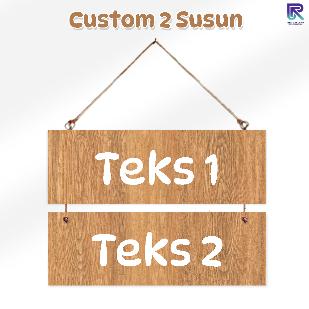 RHA GALLERY ชุดตกแต่งผนังแขวน 2 ชั้นแบบกําหนดเองยินดีต้อนรับสู่การแสดงโรงเรียนในห้องเรียน
