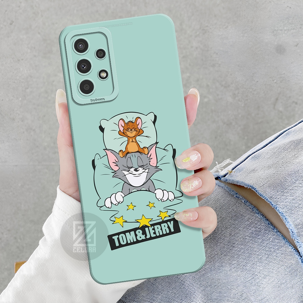 เคส Samsung Galaxy A13 4G - เคสแฟชั่น Tom And Jerry - Samsung Galaxy A13 4G Softcase - เคส Samsung G