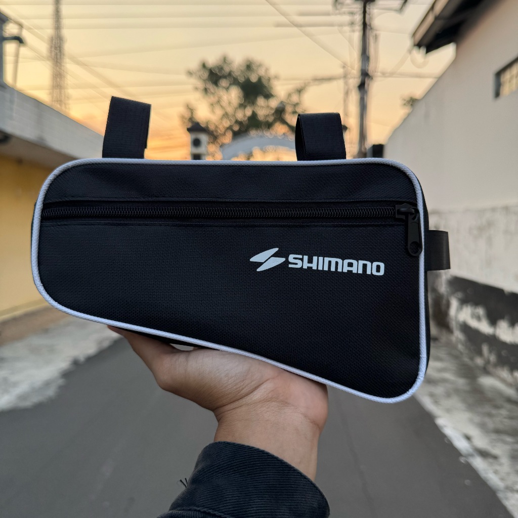 SHIMANO MULTI-FUNCTIONAL BIKE BAG - TRIANGLE FRAME BIKE BAG - QUALITY BIKE SPORTS BAG - กระเป๋าจักรยาน MTB - กระเป๋าจักรยาน ROCKBROS - กระเป๋า POLYGON - อุปกรณ์เสริมจักรยาน