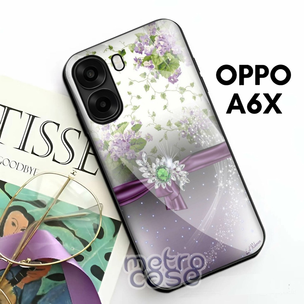 Softcase Glass Shiny Glass OPPO A6X - A6X 4G - A6X 5G - OPPO A6X - OPPO LATEST 2025 - A6X NEW - G47