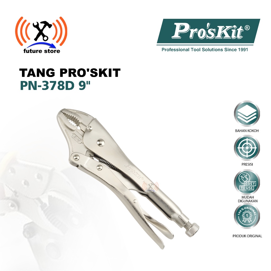 PROBUKSKIT PN-378D ORIGINAL MULTIFUNCTIONAL 9 SEGMENT PLIERS - ORIGINAL PROBUKSKIT PN-378D 9 INCH CO
