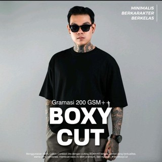 Valmy - Boxy Crop T shirt Kaos Boxy with cotton combed 24s 200 gsm