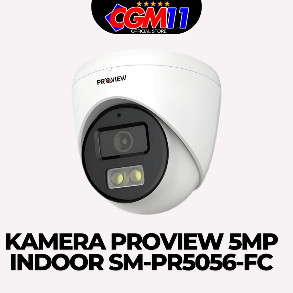 PROVIEW SM-PR5056-FC 5MP Dome Color Night Vision กล้องอะนาล็อก - cgm11คอมพิวเตอร์