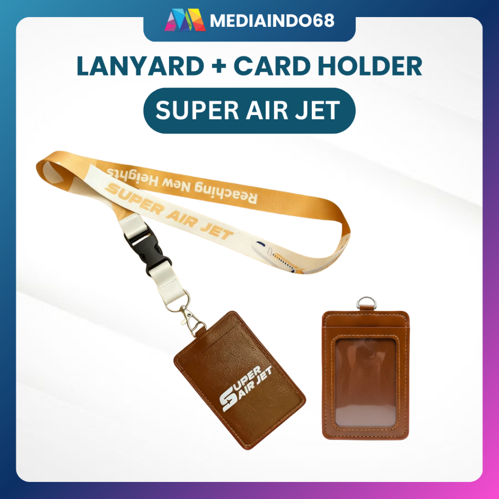 LANYARD + ที่ใส่การ์ด SUPER AIR JET
