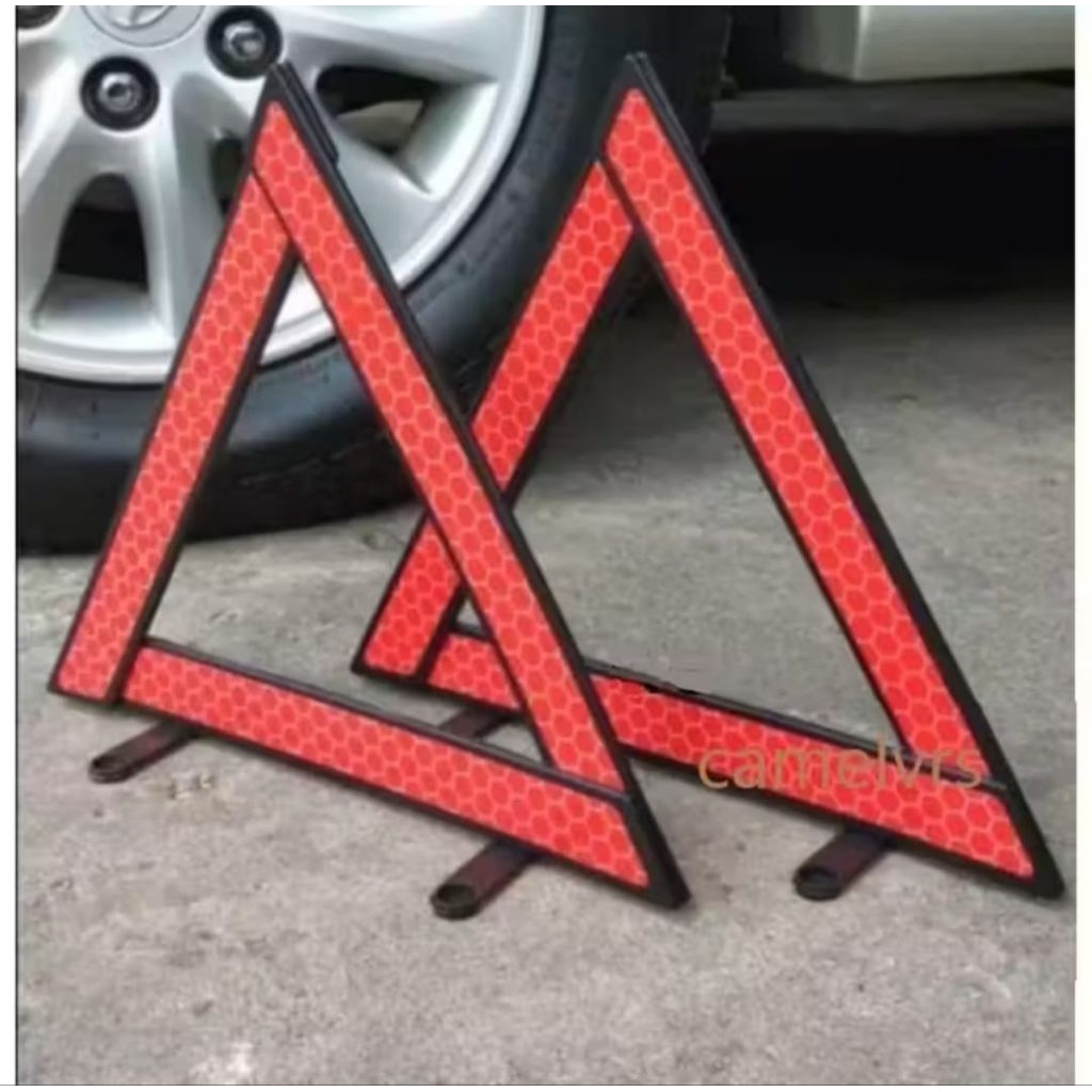 สามเหลี่ยมนิรภัยในรถยนต์ IZY 2 ชิ้น