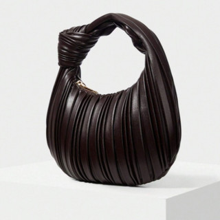 LOUI Tas selempang bahu wanita sling bag korea kekinian terbaru rantai kulit italian vegan leather