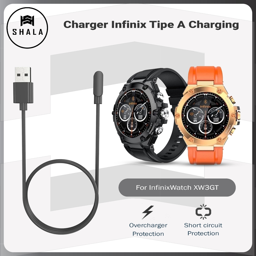 Infinix XW3GT Watch สายชาร์จ Smartwatch Type A