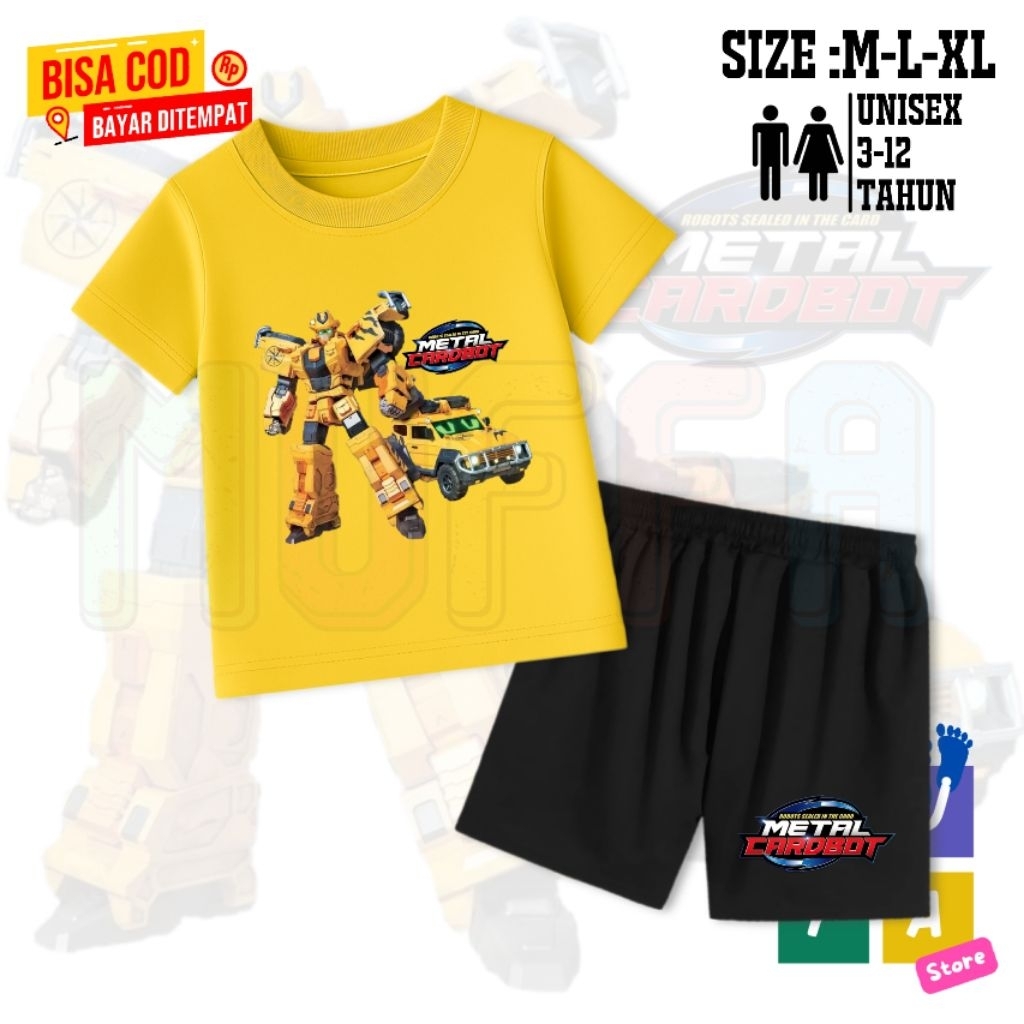 ชุดเสื้อยืดและกางเกง dexter โลหะสําหรับเด็ก / เสื้อผ้าและกางเกงเด็ก distro