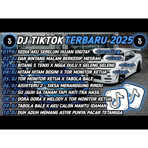 แฟลชไดรฟ์เต็ม 16GB ประกอบด้วย MP3 DJ TIKTOK LATEST 2025 READY I BEFORE THE RAIN-IDGITAF DBAGINDAS-AN