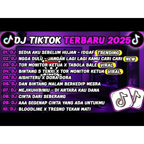 แฟลชไดรฟ์เต็ม 16GB ประกอบด้วย MP3 DJ TIKTOK LATEST 2025 - DJ AVAILABLE I BEFORE THE RAIN DJ NOT FIRS