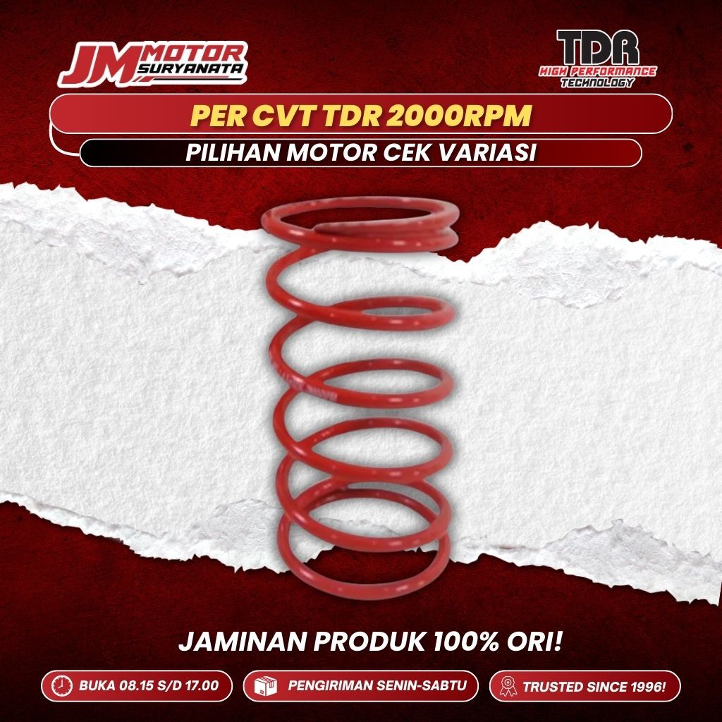 TDR 2000RPM CVT SPRING [MOTORCYCLE CHOICE CHECK VARIATION]