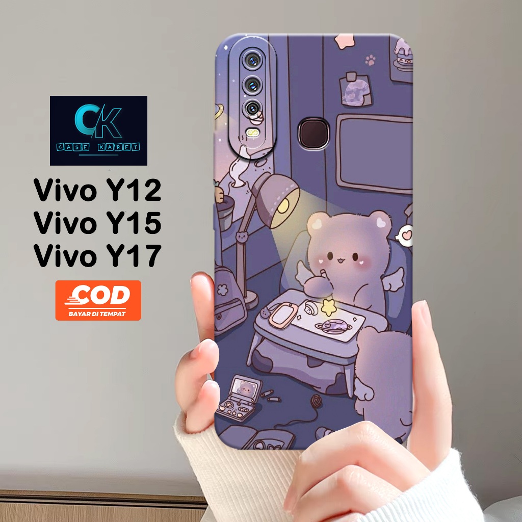 HP เคส Vivo Y12 / Y15 / Y17 ล่าสุด - เคสแฟชั่นการ์ตูน - เคสยาง - เคส Vivo Y12 / Y15 / Y17 - เคส Vivo
