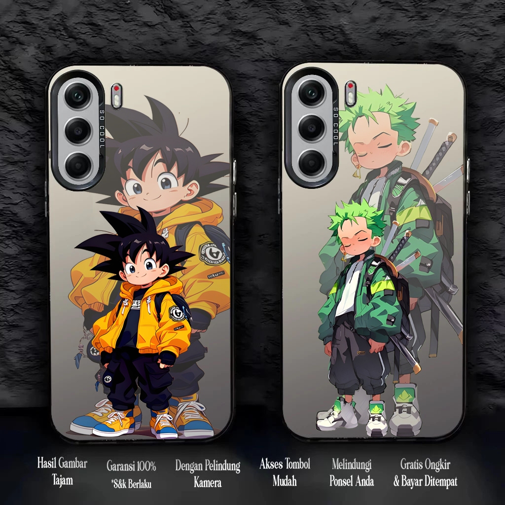 เคส IMD TECNO CAMON 40 CAMON 40 PRO - สีดํา SO COOL Hologram Case AC-1147