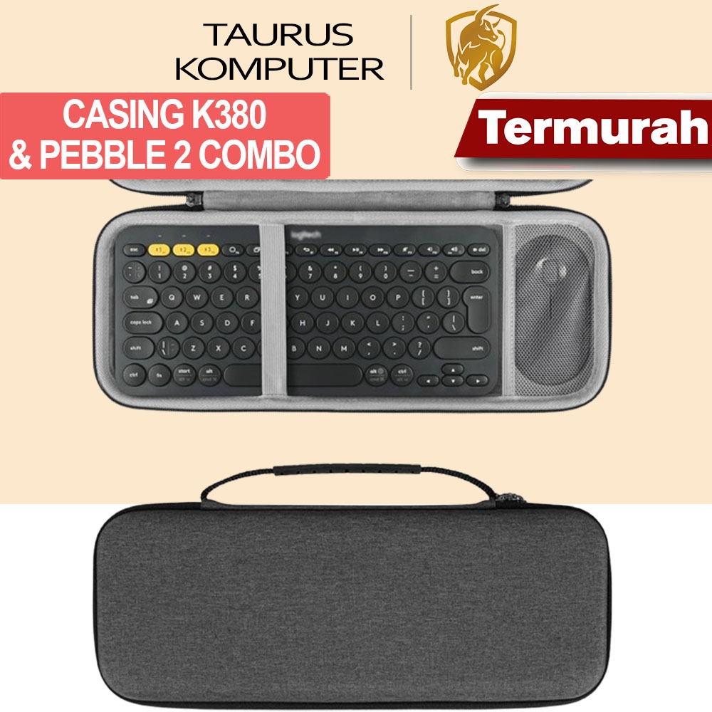 Logitech Pebble 2 Combo Keyboard Hard Case K380s M350s กระเป๋าเดินทางปลอก Eva Cover Hardcase
