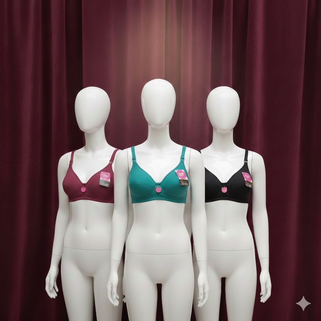 UNGU Lutty K2 สปอร์ตบรา | ผู้หญิง Thin Foam BRA ไม่มีลวด 2 ปุ่มเลือกสีม่วงได้ (1 ชิ้น) LUTTY WOMENS 