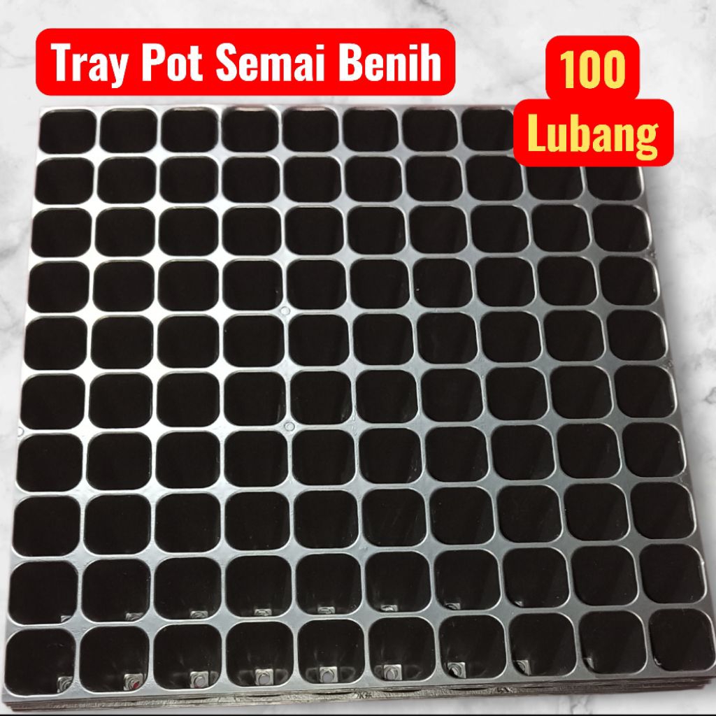 ถาดเพาะชําเมล็ดพันธุ์ 100 หลุม